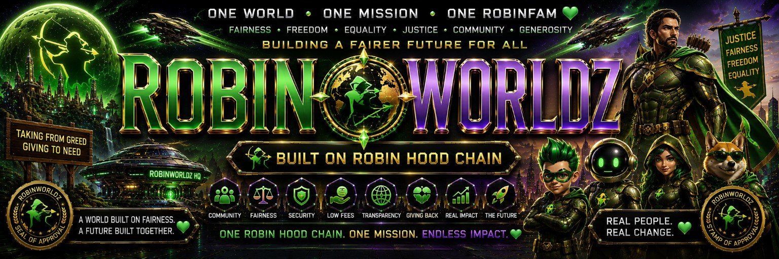 RobinWorldz official approved profile artwork