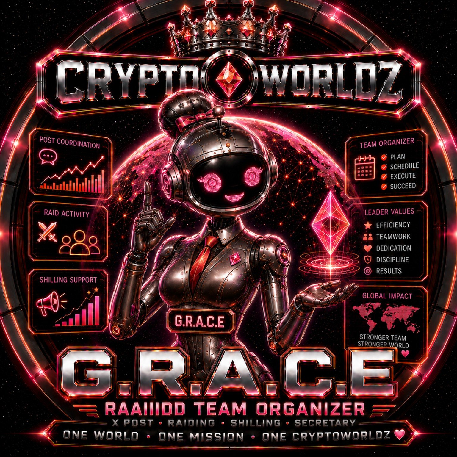 Approved ZED G.R.A.C.E. and AUTO production artwork